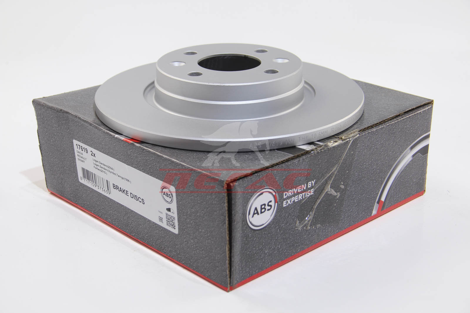 Гальмівний диск перед. Logan Sandero 04- (259x12)