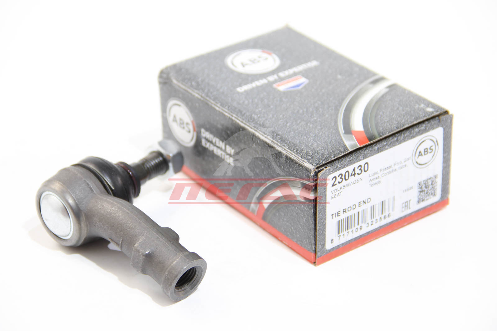 Наконечник рульової тяги Caddy II Passat B3 B4 Golf II III Л.