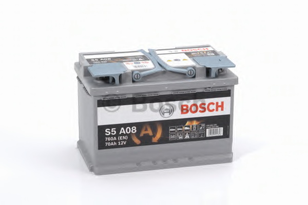 Акумулятор BOSCH S5 AGM 70AH 760A 278*175*190  START-STOP