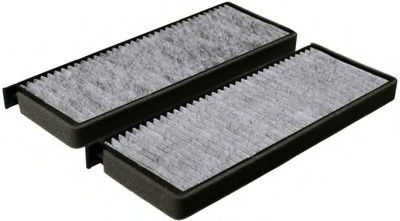 Фільтр салону Rexton Rodius 2.0-3.2 02-(вугільний)(к-кт 2 шт)