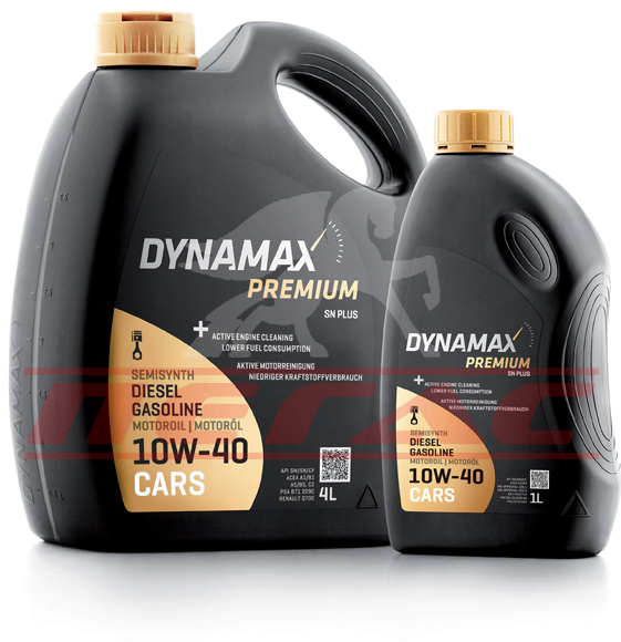 Масло моторне DYNAMAX PREMIUM SN PLUS 10W40 (4L)