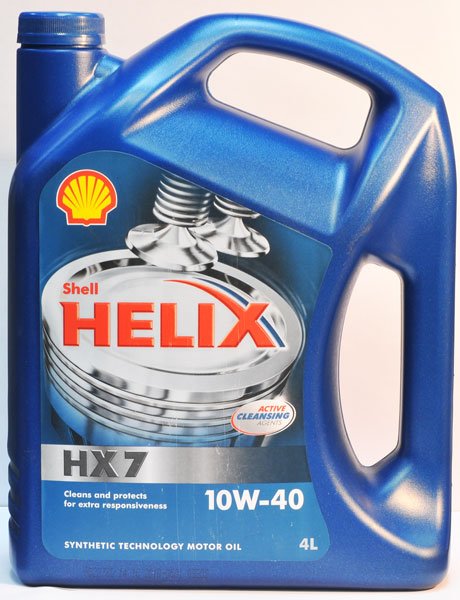 Мастило SHELL Helix HX7 10W40 4L
