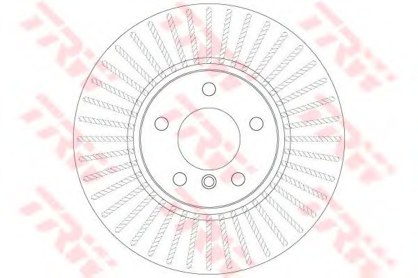 Диск гальмівний (перед) BMW X3 (F25) 2010-