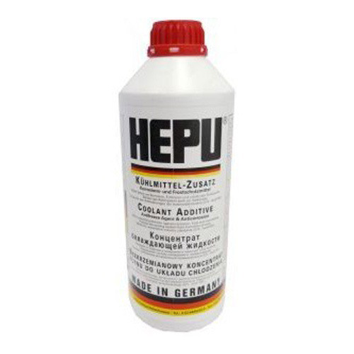 Антифриз HEPU концентрат (червоний) 1.5L