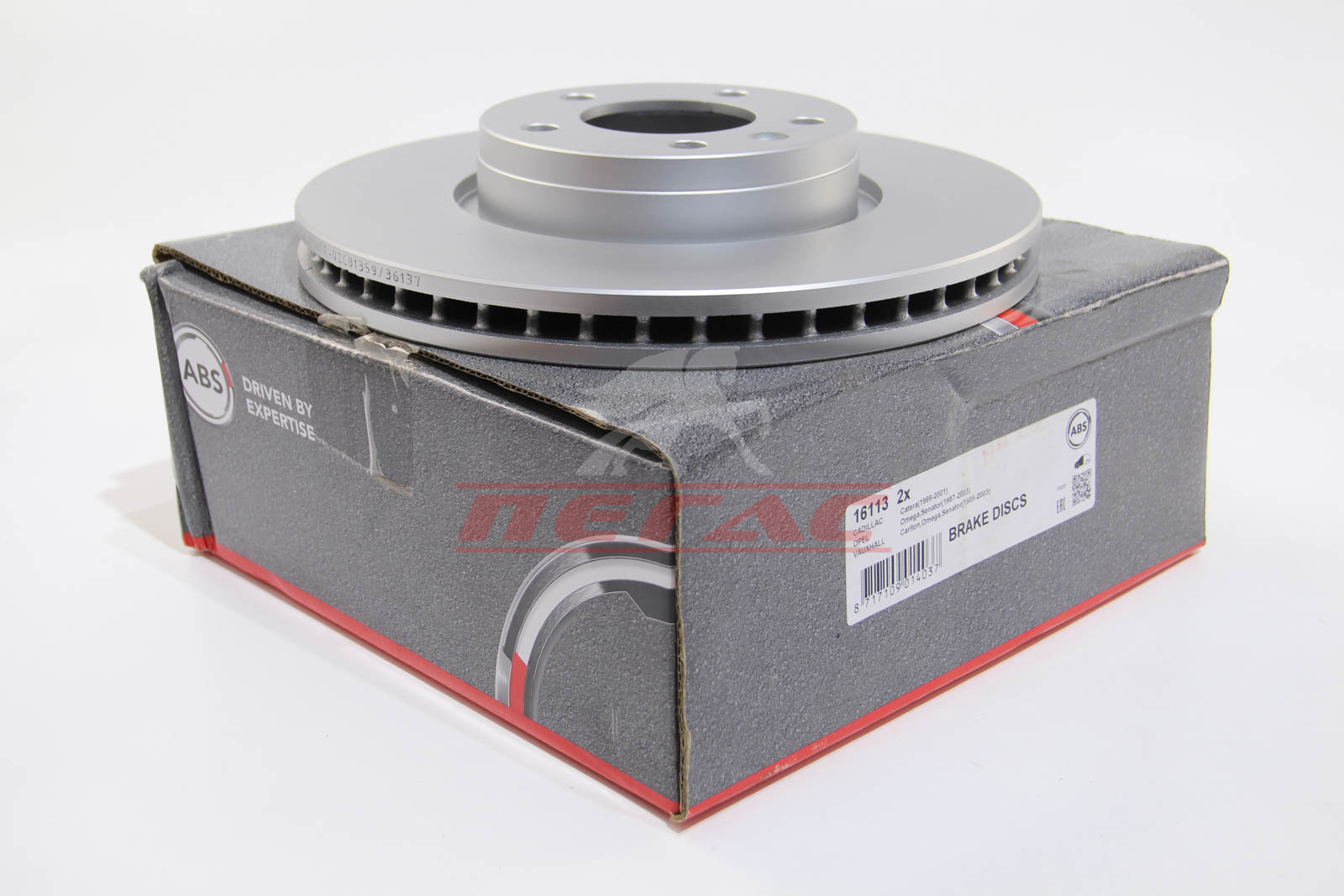 Гальмівний диск перед. Omega (87-03)