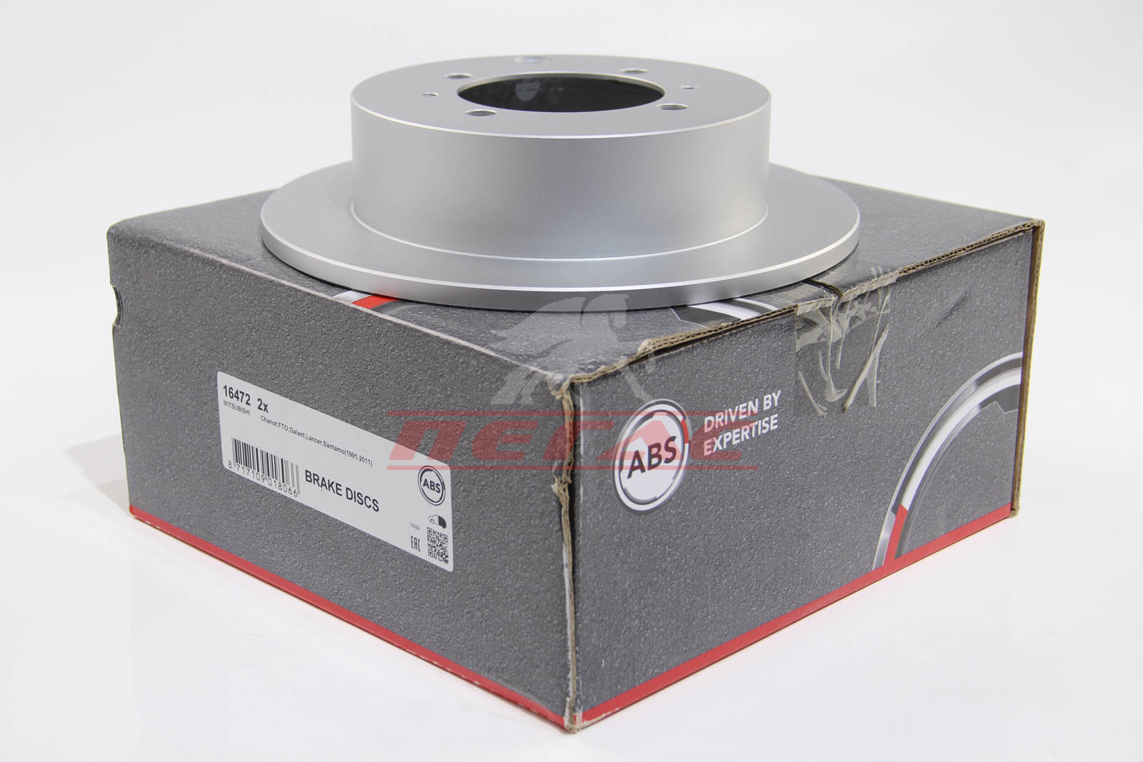 Гальмівний диск задн. Chariot Galant Lancer Space