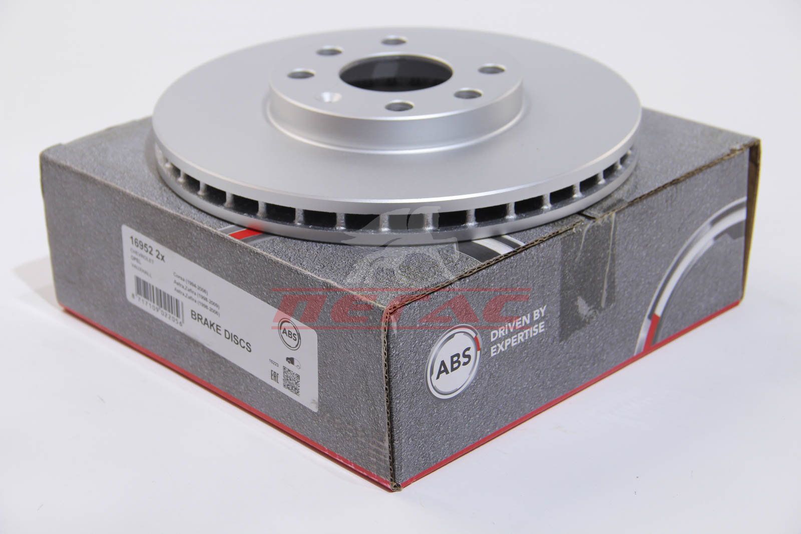 Гальмівний диск перед. Astra Corsa Zafira (99-09)