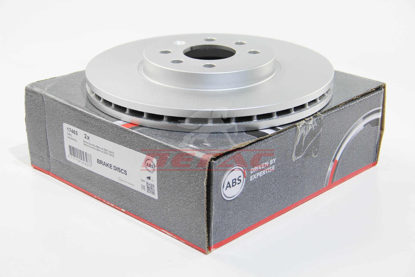 Гальмівний диск перед. Astra Combo Meriva (01-12)