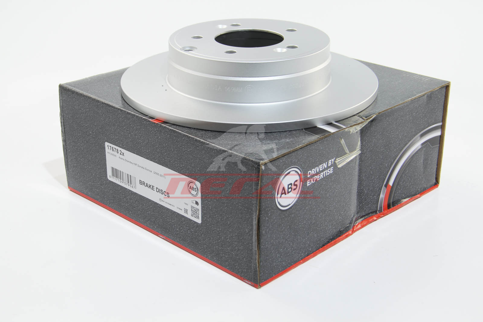 Гальмівний диск задн. Azera Grandeur Tucson NF Sonata K5 Optima 05-