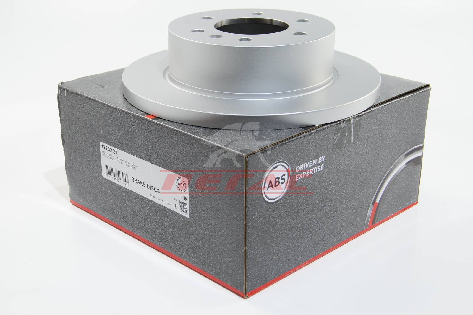 Гальмівний диск задн. Crafter W906 W907 W910 (06-21)