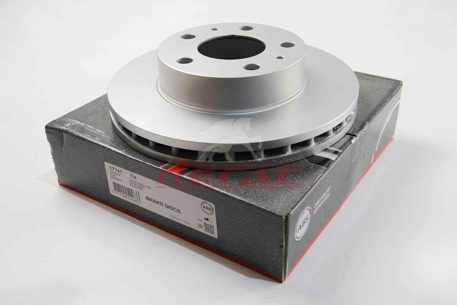 Гальмівний диск пер. Jumper Boxer Ducato 09-