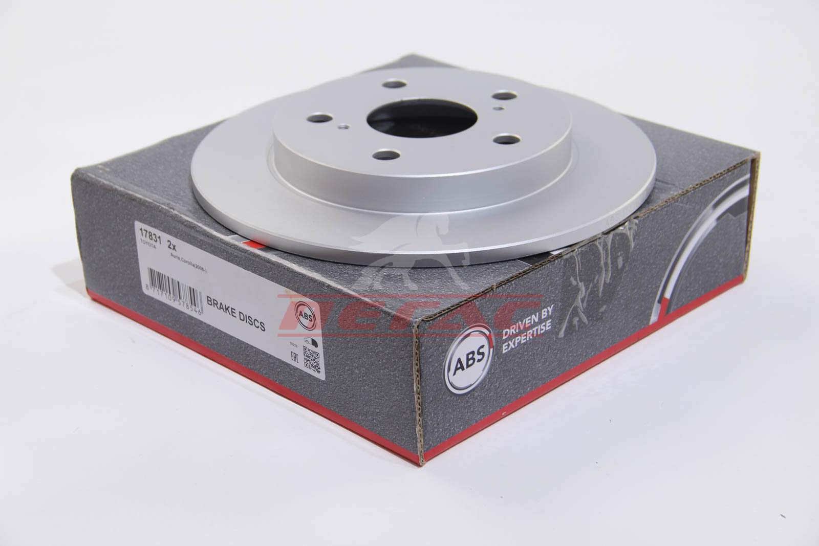 Гальмівний диск задн. Auris Corolla (08-21)