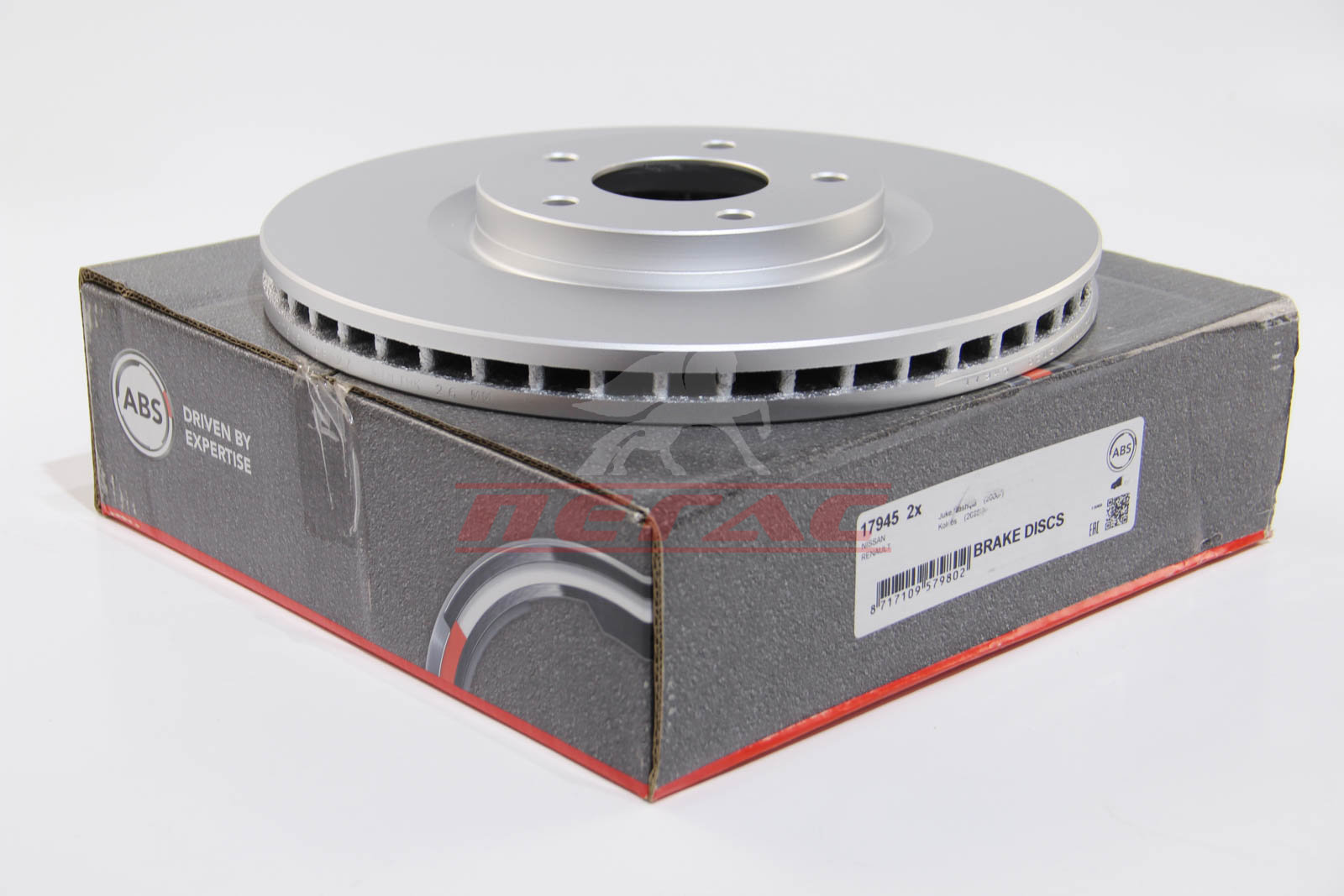 Гальмівний диск перед. Juke 14-19 Koleos 08- Qashqai 07-13