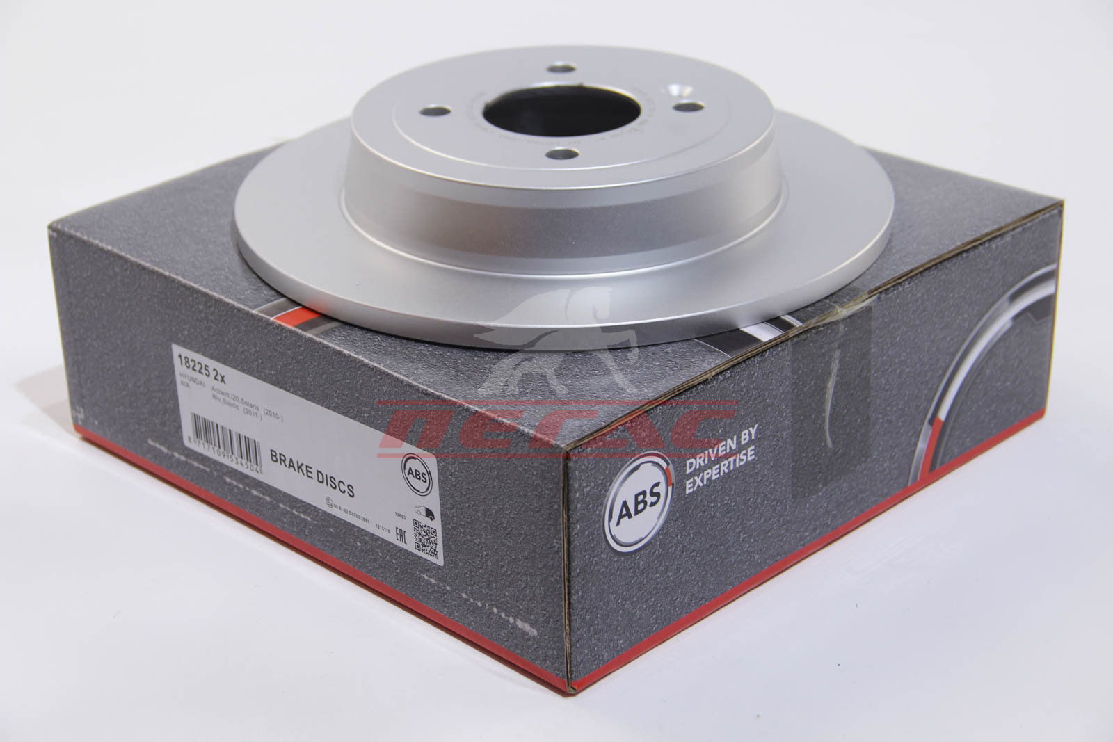 Гальмівний диск задн. Accent i20 i25 K2 Rio (10-21)