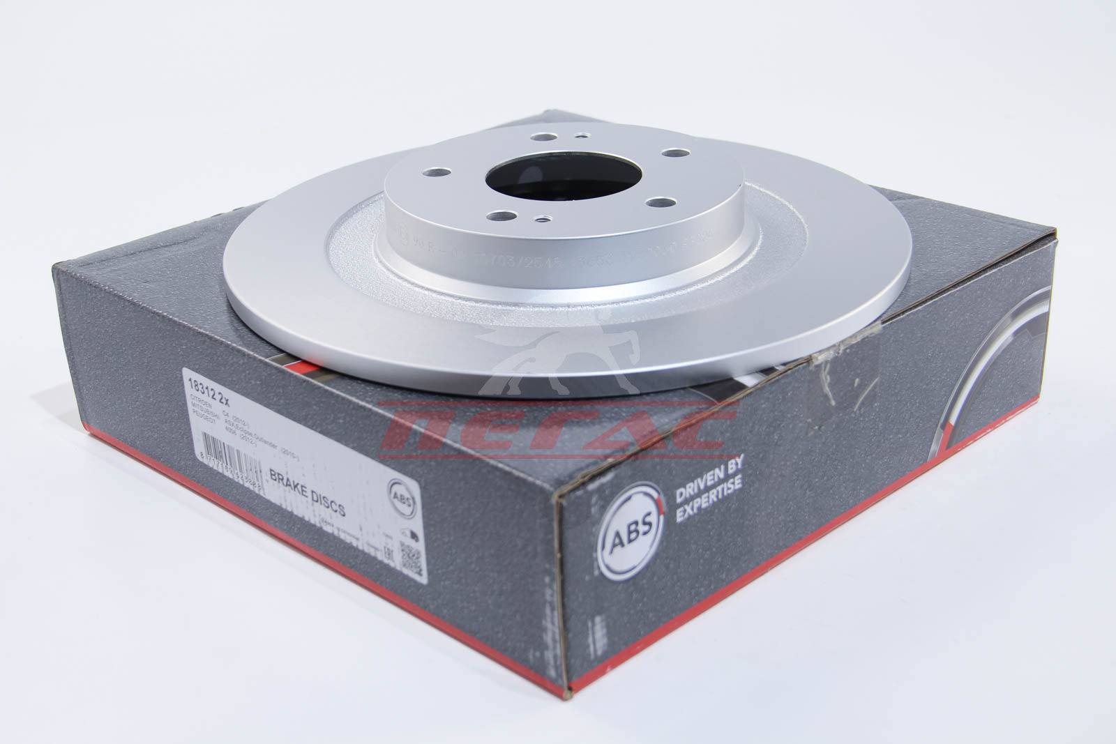 Гальмівний диск задн. Eclipse Outlander ASX C4 4008 12-