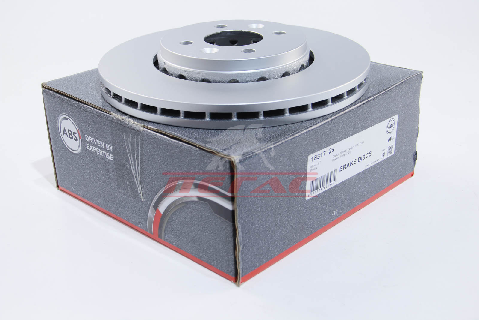 Диск гальмівний перед KANGOO 1.6i 1.5 1.9dCi (4X4) 01>