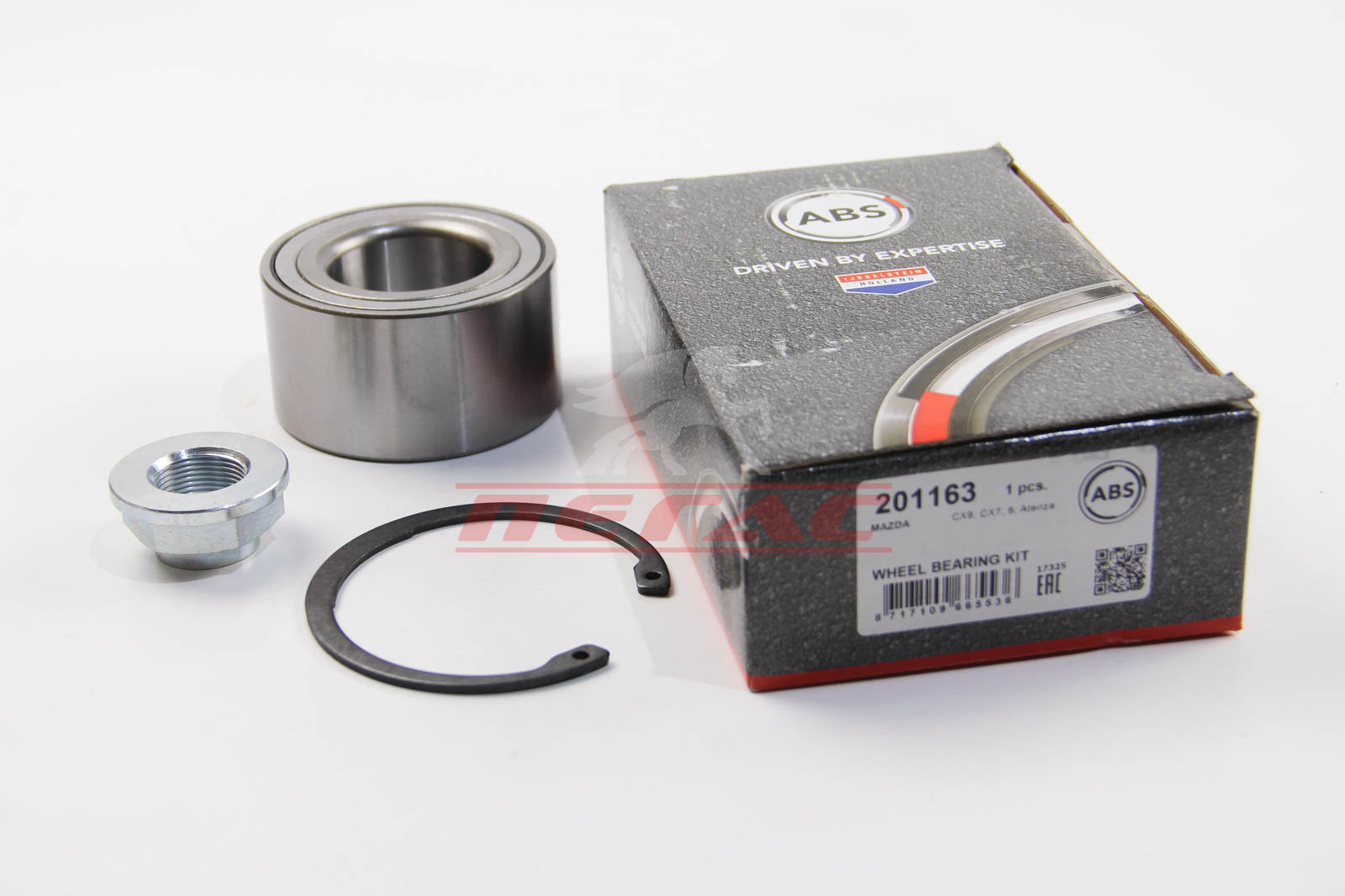 Підшипник маточини перед. Mazda 6 02-07 CX-7 07-13 CX-9 07-