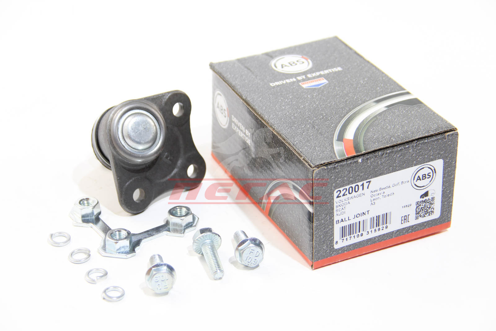 Опора кульова (передня знизу) Golf IV Bora Octavia Toledo II 96-05 Пр.