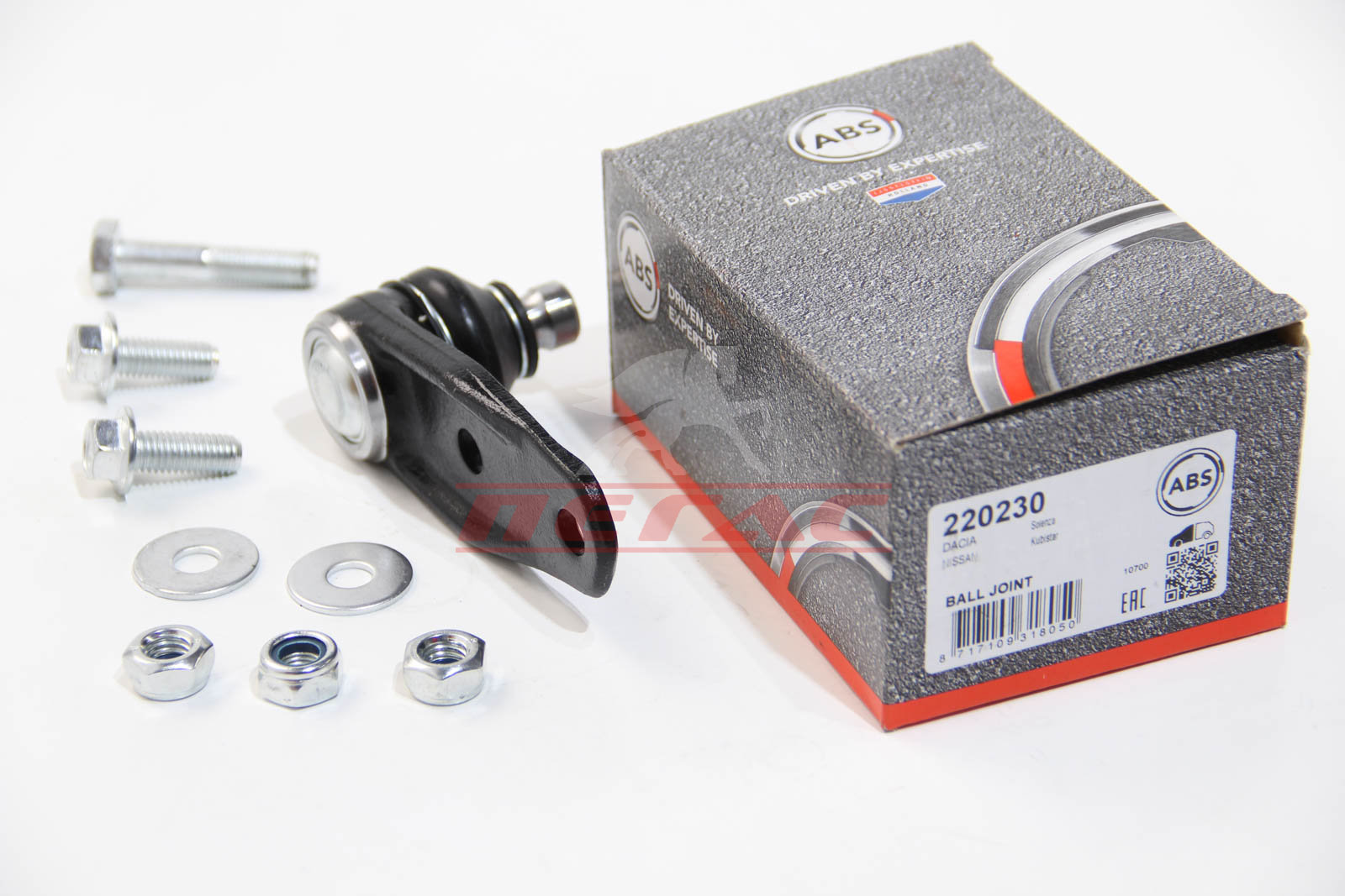 Опора шарова Kangoo >9.2002 (отвір кріплення 10мм)