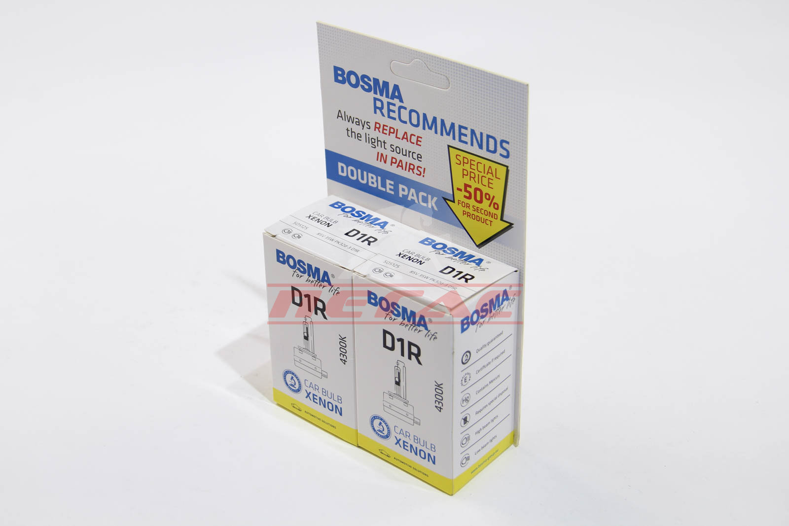 Лампа ксенонова D1R XENON 85V 35W PK32D-3 4300K (2шт)