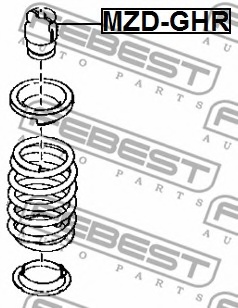 Відбійник амортизатора MAZDA 6 (GH) 2007.08 - 2013.12