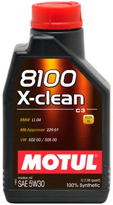 Масло 5W30 X-clean 8100 (5L) (MB 229.51 LL-04)