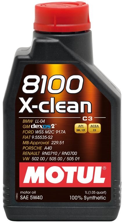Масло 5W40 X-clean 8100 (5L) (LL-04 MB 229.31 MB 229.51 VW 502 00 505 00 505 01)