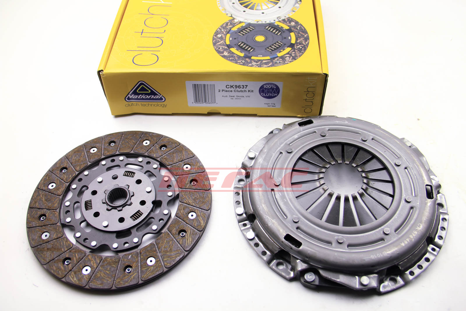 Комплект зчеплення A3 Galaxy Octavia Golf 1.9-2.0 TDI 95- (240mm)