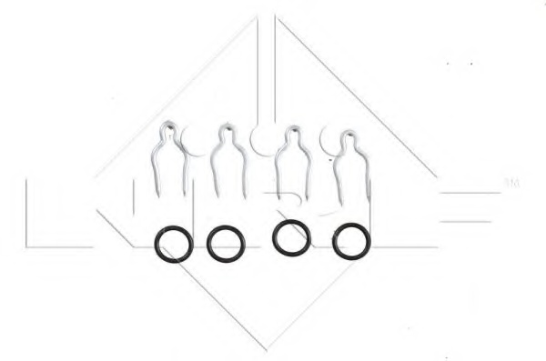 Радіатор пічки Opel Astra G Zafira A B 98-15