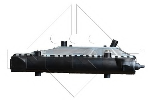 Радіатор охолодження VW Golf I II 1.6-1.8 81-92 (322x675x34)