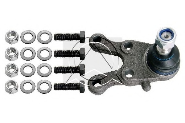 Опора кульова (передня знизу) Mitsubishi Pajero 90- Пр.